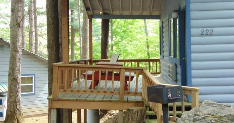 Depe Dene Resort Lake George Eksteriør billede